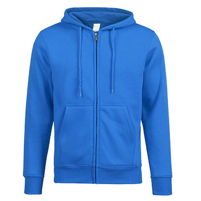 Hooded Fleece Zipper Cardigan