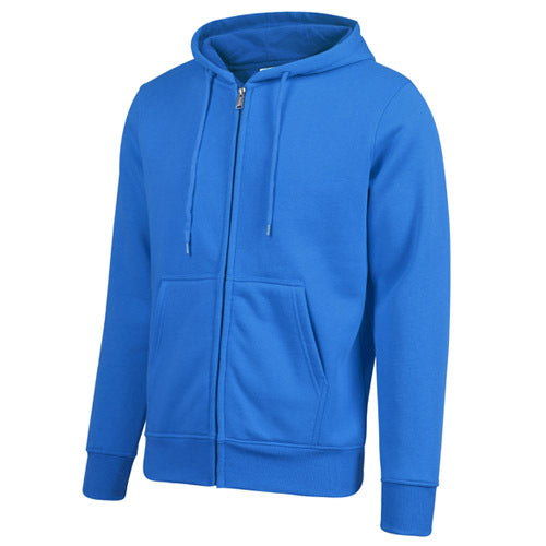 Hooded Fleece Zipper Cardigan
