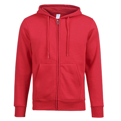 Hooded Fleece Zipper Cardigan
