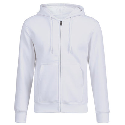 Hooded Fleece Zipper Cardigan