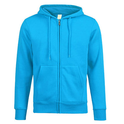 Hooded Fleece Zipper Cardigan