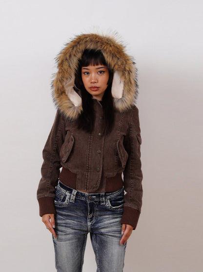hooded jacket