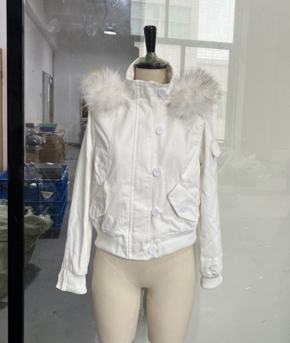 hooded jacket