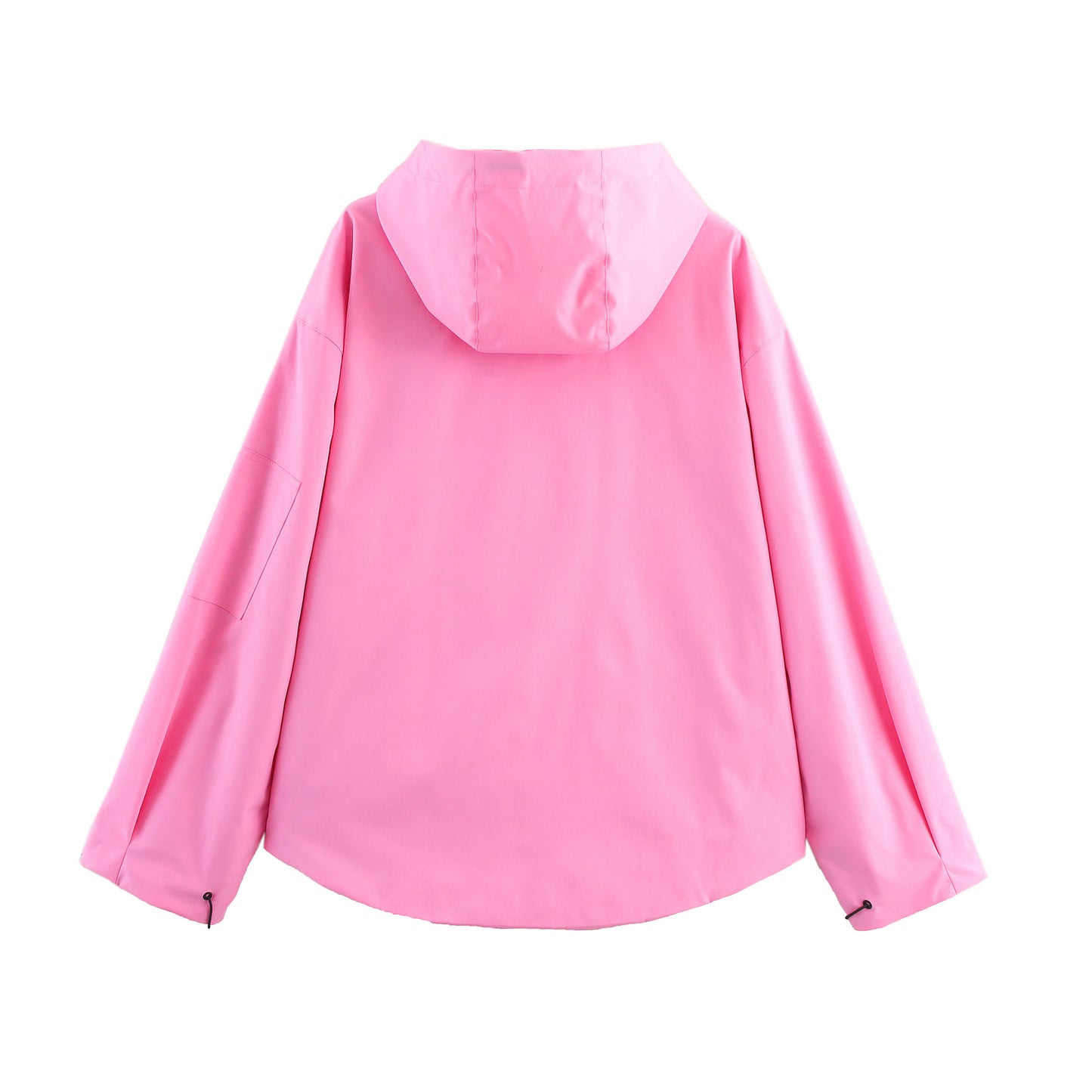Hooded jacket upper jacket