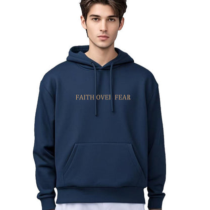 Hooded Letter Print Sweatshirt