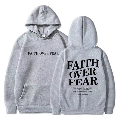 Hooded Letter Print Sweatshirt