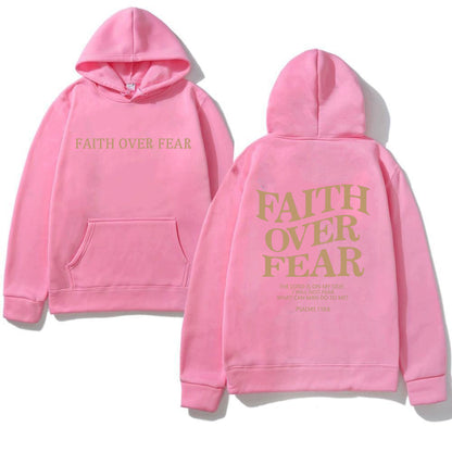 Hooded Letter Print Sweatshirt