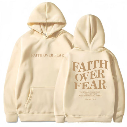 Hooded Letter Print Sweatshirt