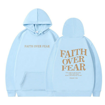 Hooded Letter Print Sweatshirt