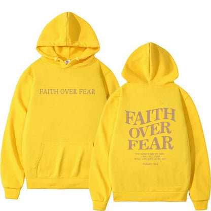 Hooded Letter Print Sweatshirt