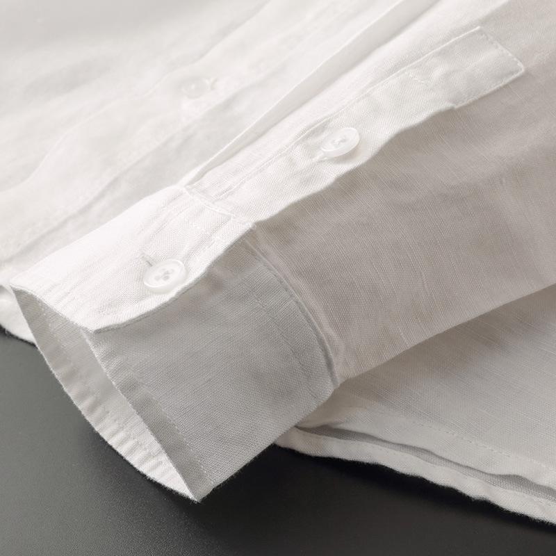 Hooded Linen Shirt