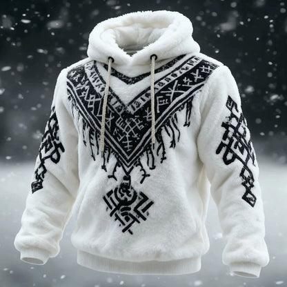 Hooded long-sleeve top