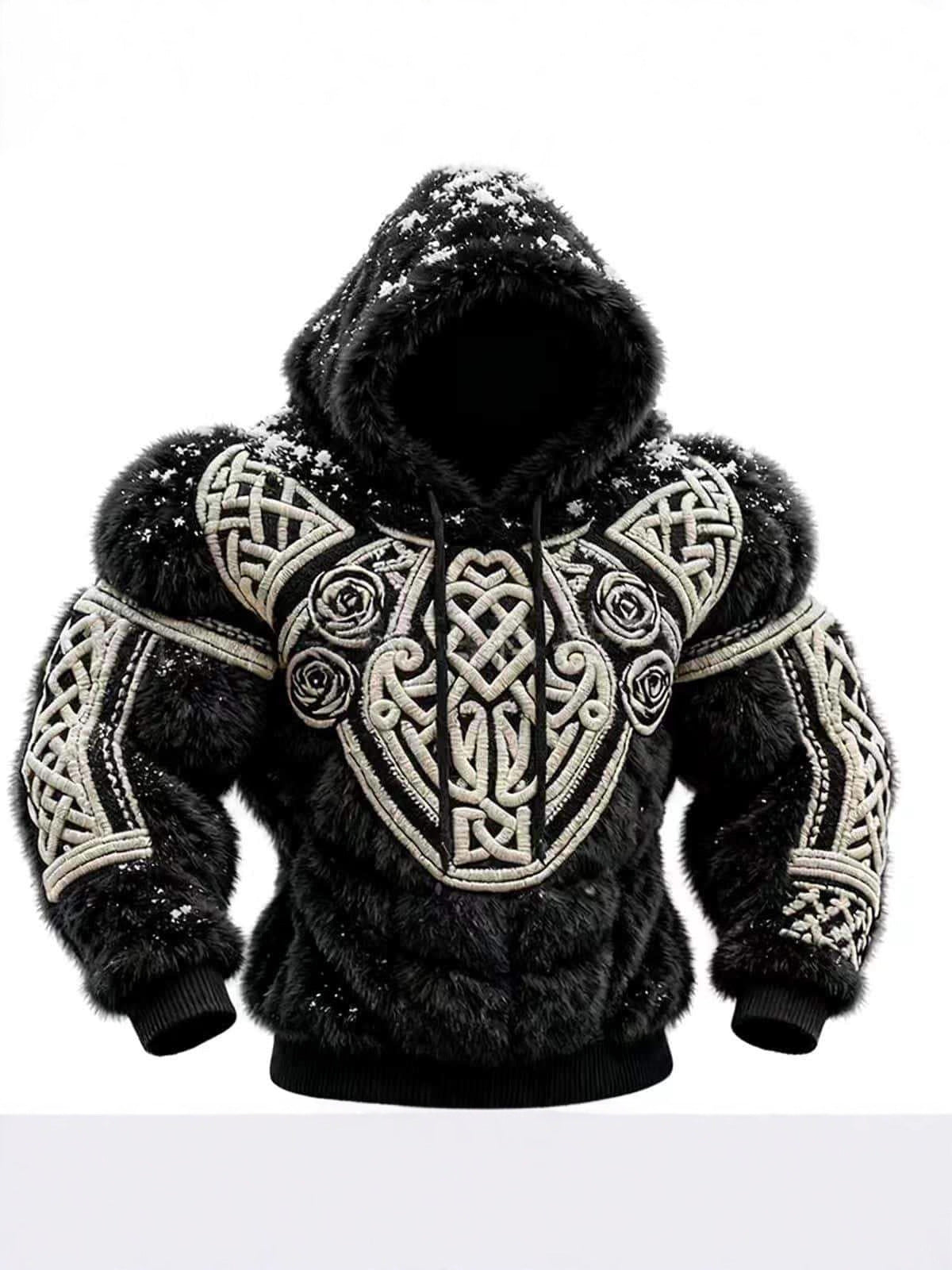 Hooded long-sleeve top