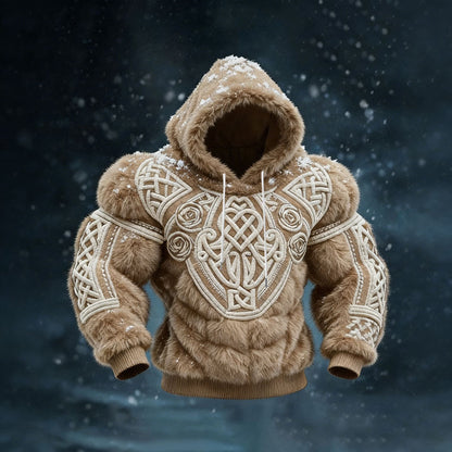 Hooded long-sleeve top
