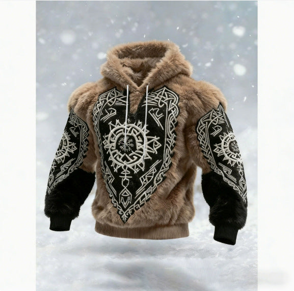 Hooded long-sleeve top