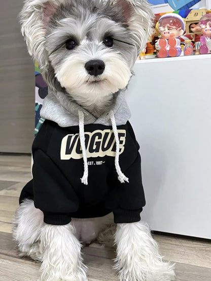 Hooded Pet Sweatshirt for Dogs and Cats
