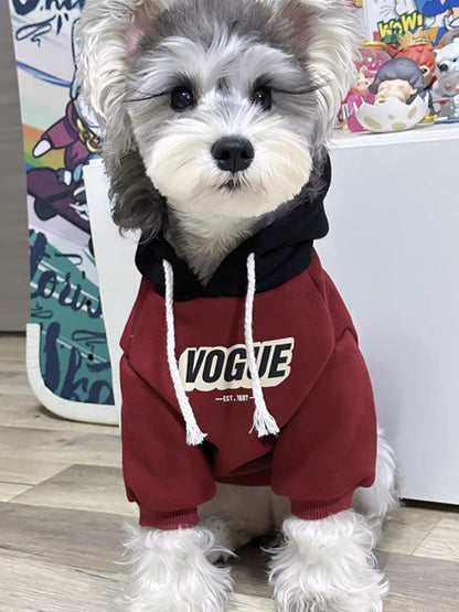 Hooded Pet Sweatshirt for Dogs and Cats