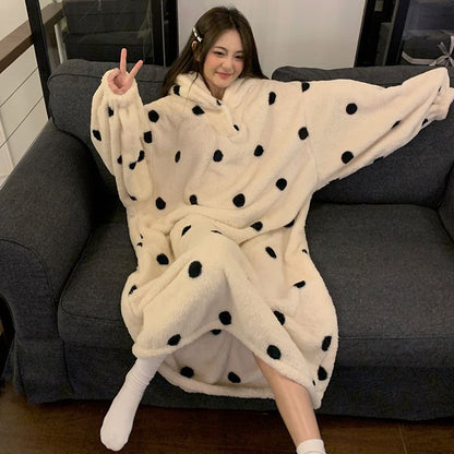Hooded Plush Loungewear
