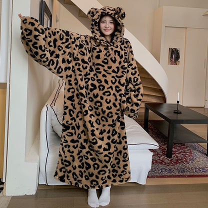 Hooded Plush Loungewear