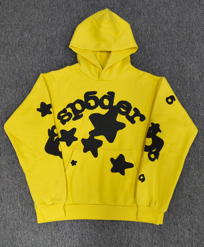 Hooded pullover sweater
