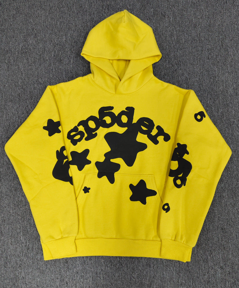Hooded pullover sweater