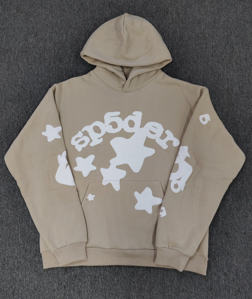 Hooded pullover sweater