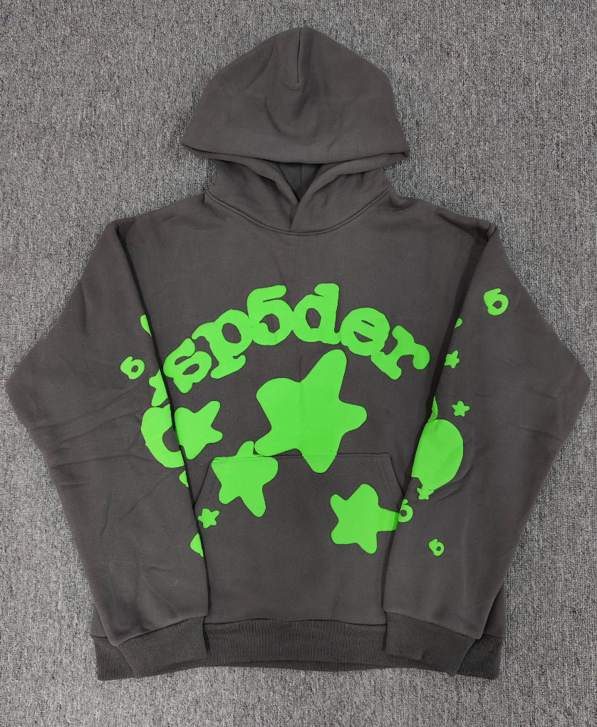 Hooded pullover sweater