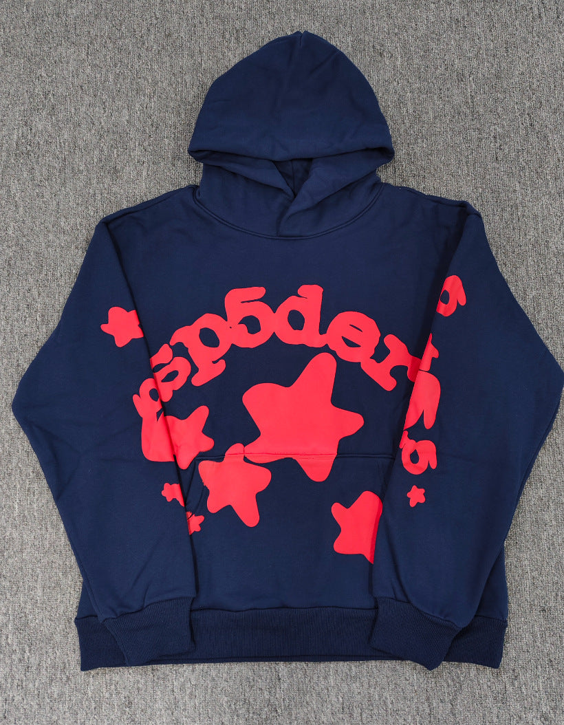 Hooded pullover sweater