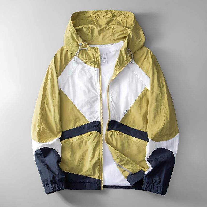 Hooded sun protection jacket