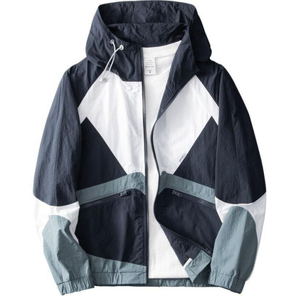 Hooded sun protection jacket