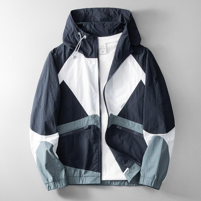 Hooded sun protection jacket