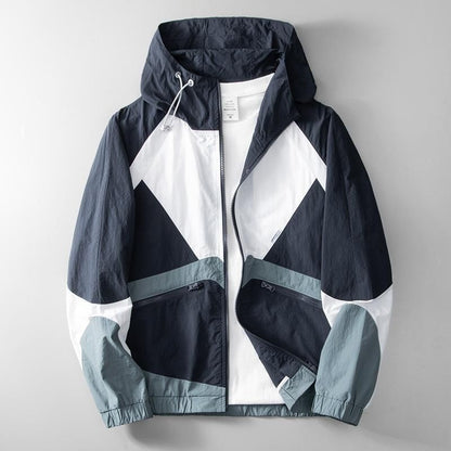 Hooded sun protection jacket