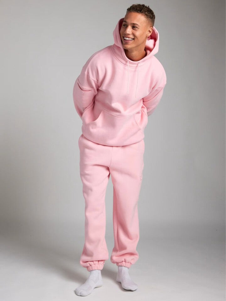 Hooded Sweatshirt and Pants with Eye Mask