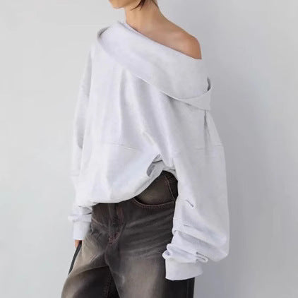 Hooded Sweatshirt Casual Pullover