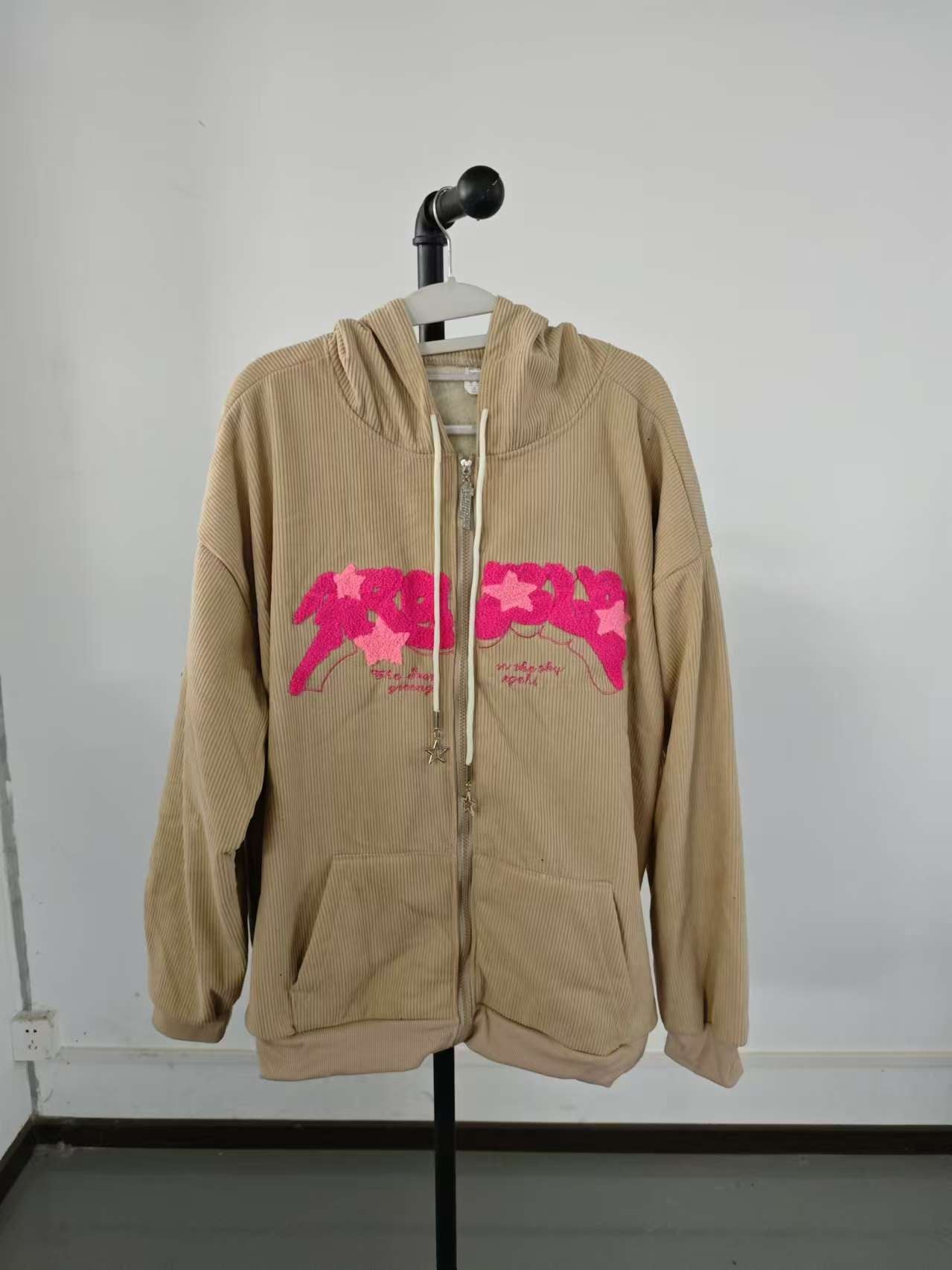 Hooded Sweatshirt Jacket