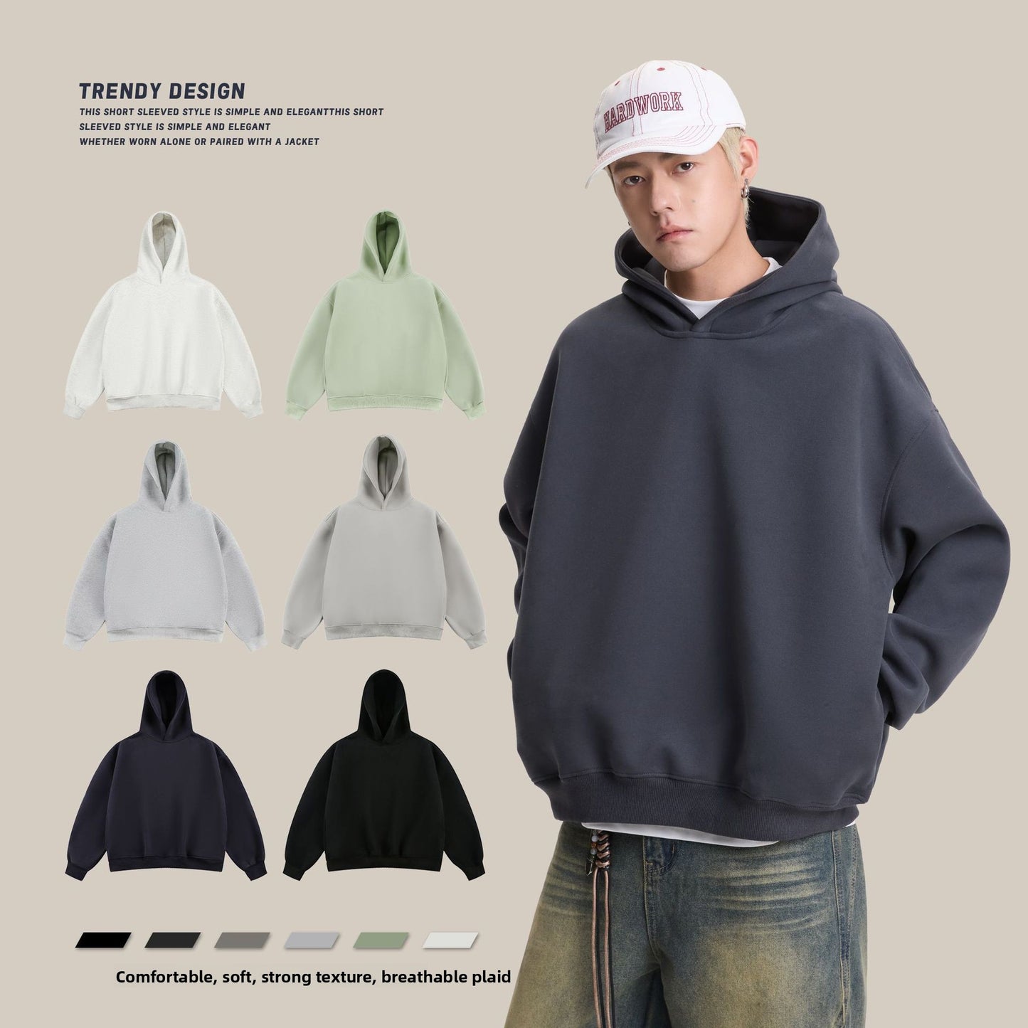 hooded sweatshirt