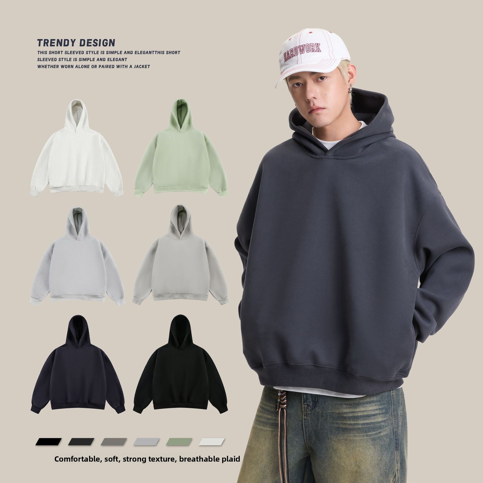 hooded sweatshirt