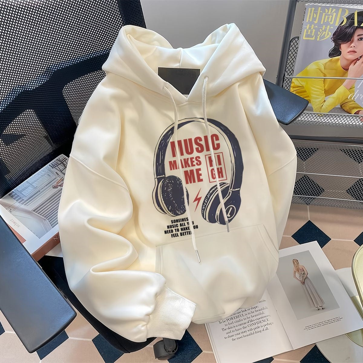 hooded sweatshirt