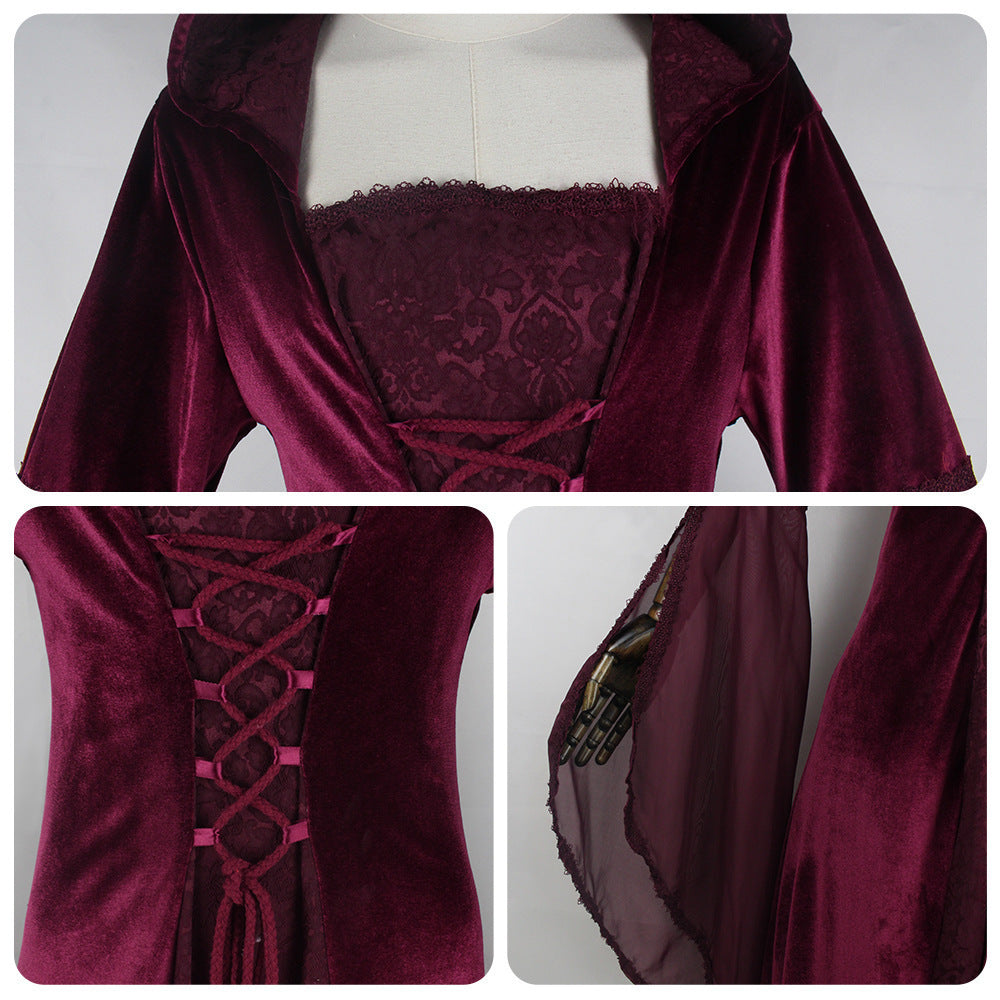 Hooded Waist Cosplay Dress