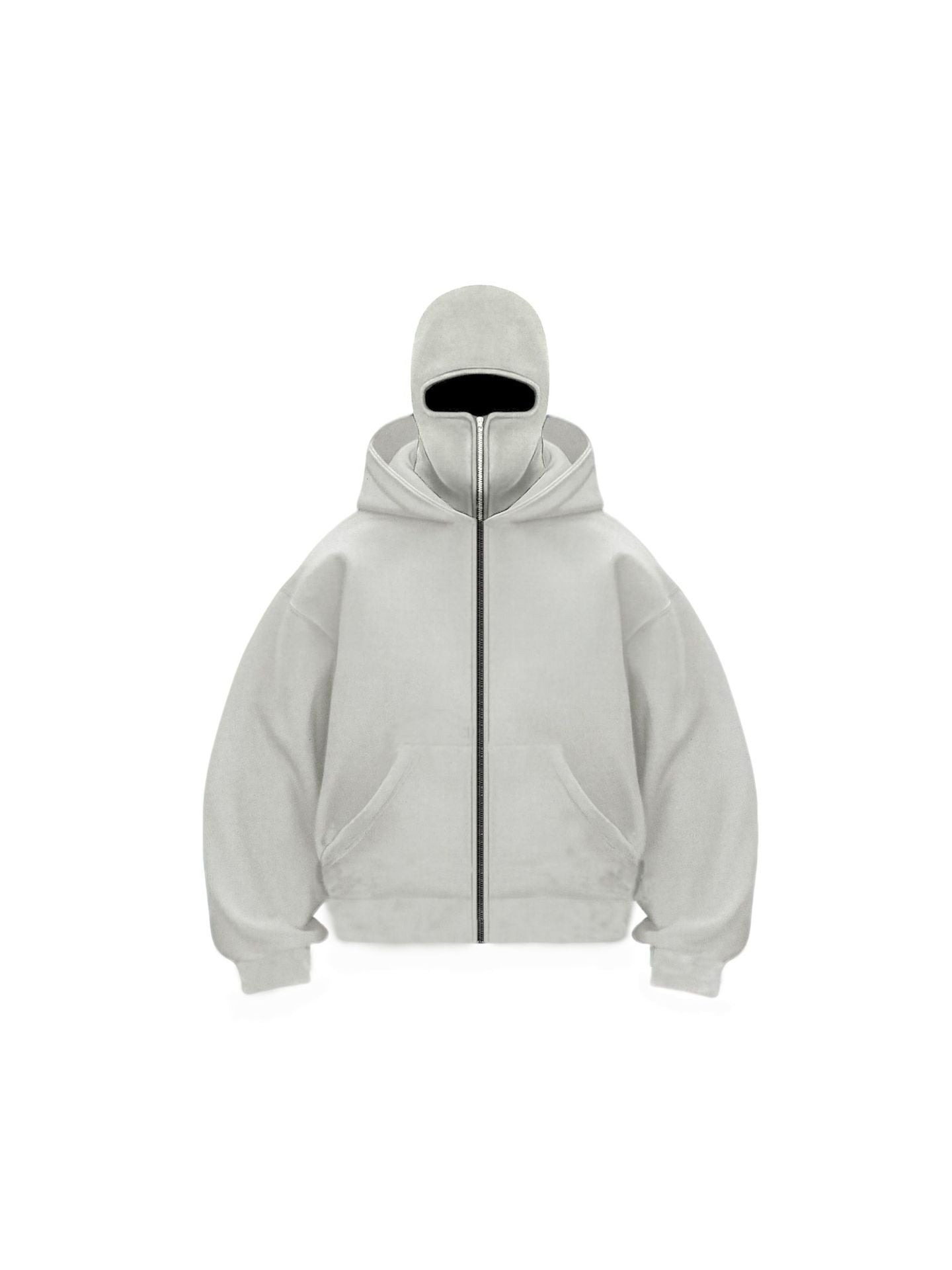 Hooded zipper hoodie jacket