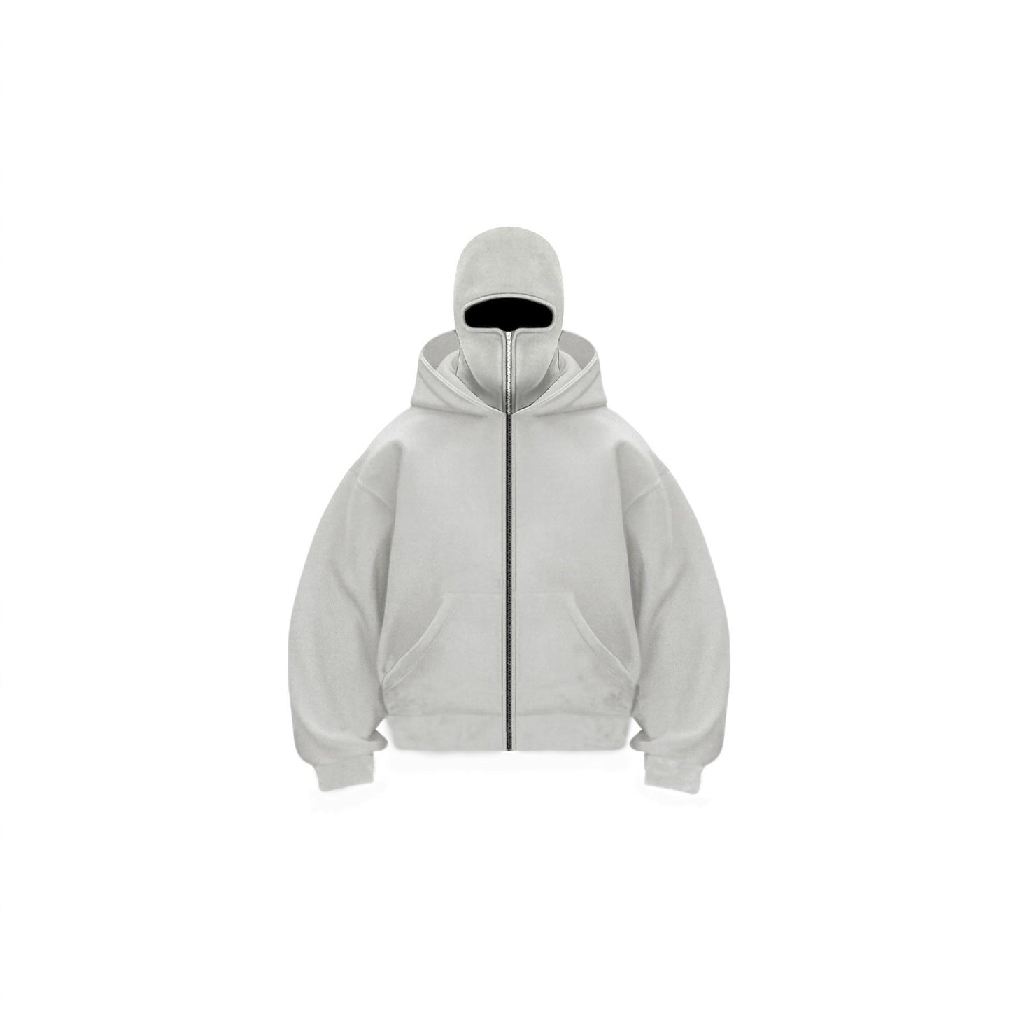 Hooded zipper hoodie jacket