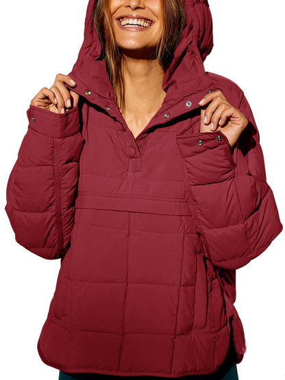 Hooded Zipper Jacket for Women