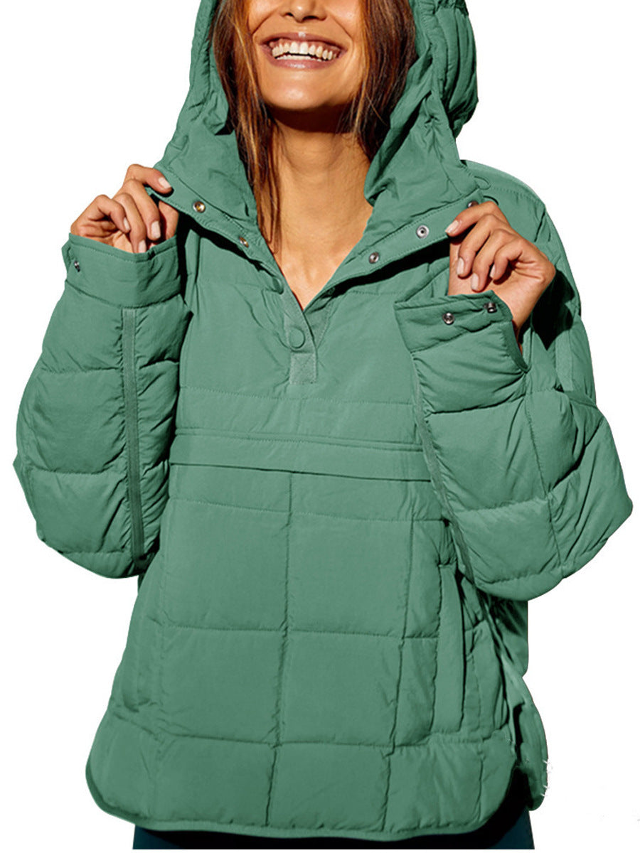 Hooded Zipper Jacket for Women