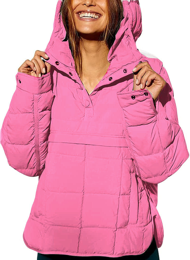 Hooded Zipper Jacket for Women