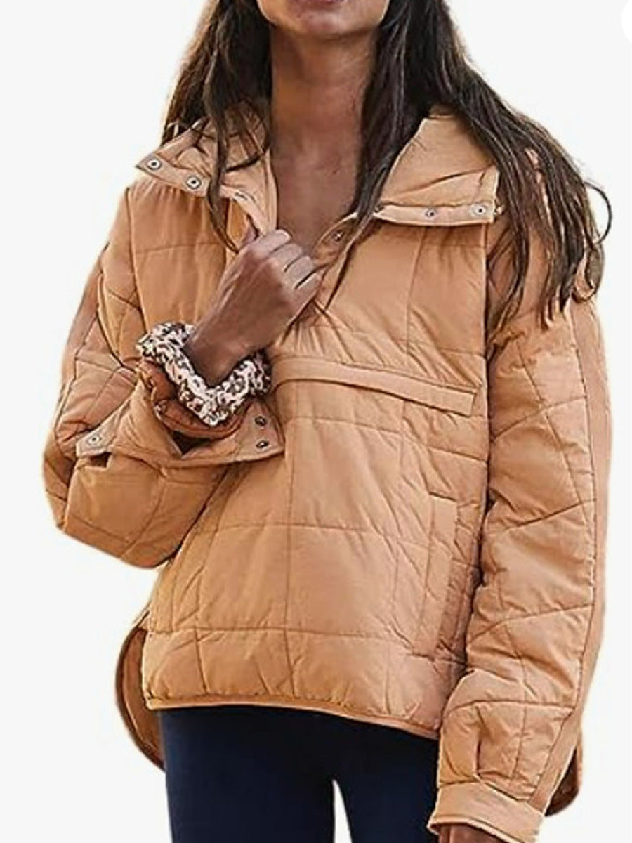 Hooded Zipper Jacket for Women