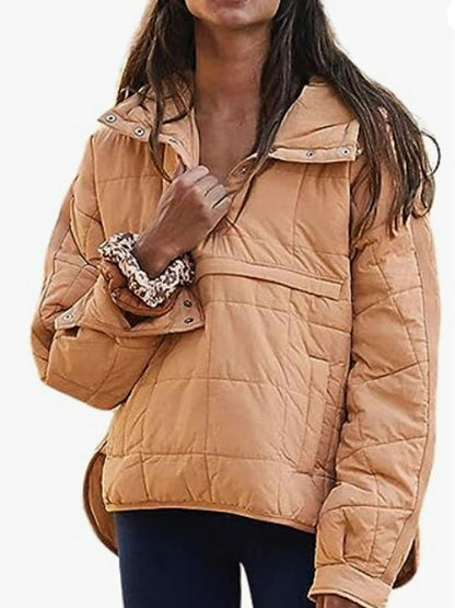 Hooded Zipper Jacket for Women