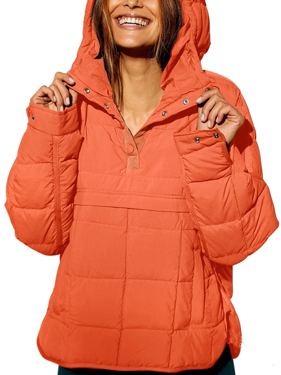 Hooded Zipper Jacket for Women