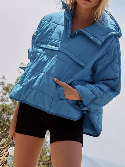 Hooded Zipper Jacket for Women