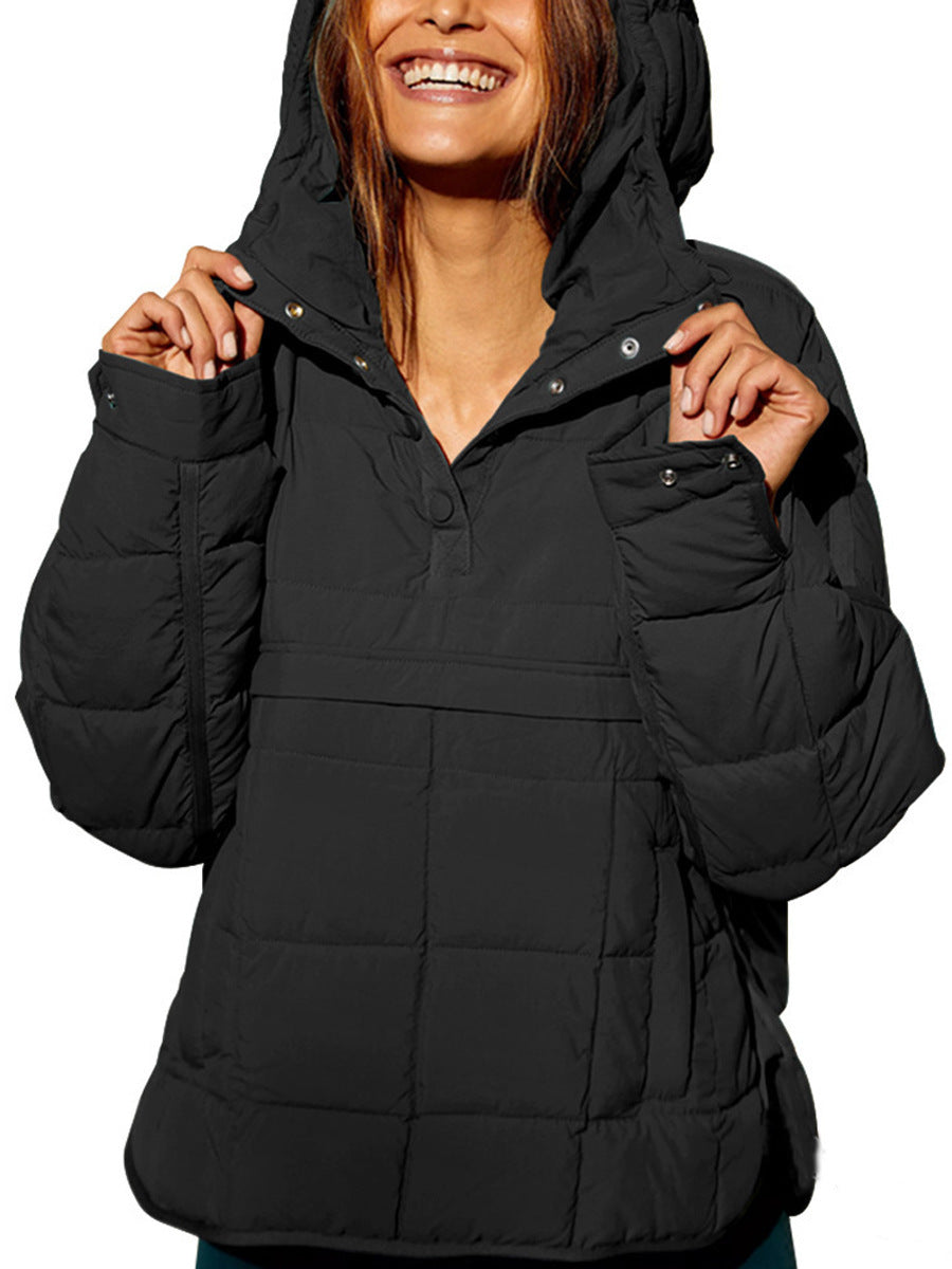 Hooded Zipper Jacket for Women