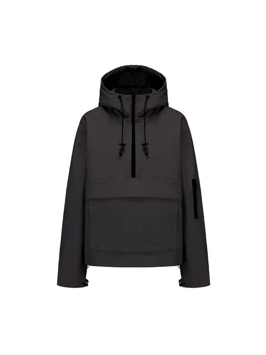 Hooded Zipper Jacket